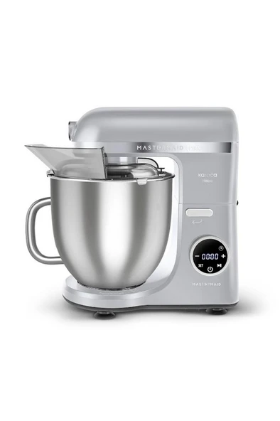 Mastermaid Chef Ultra D2000W Dijital Ekranlı Hamur Yoğurma Makinesi Silver 7L - 12