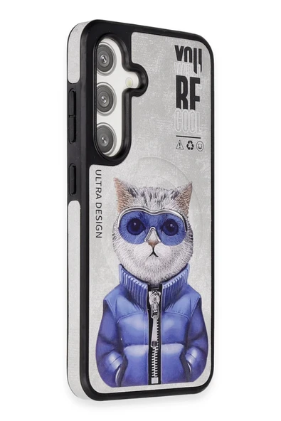 Samsung Galaxy S24 Fun Magsafe Kapak - Titan Gri-2 - Resim 4