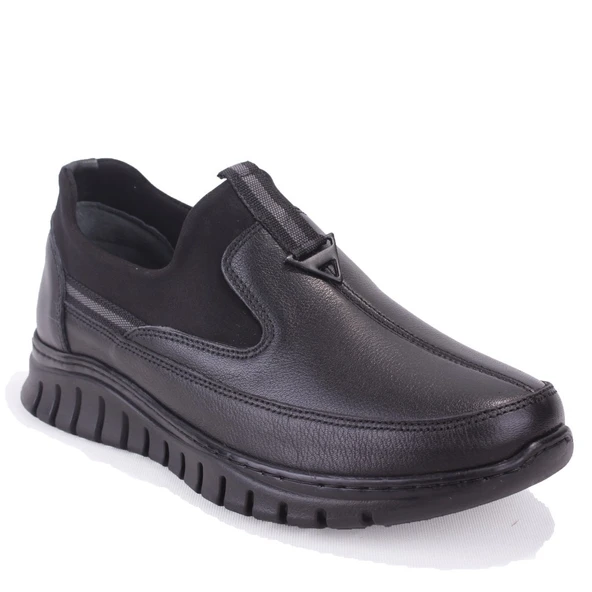 Dagoster DZA07-122044654 Siyah Ortopedik Günlük  Deri Kadın Ayakkabı ürün görseli