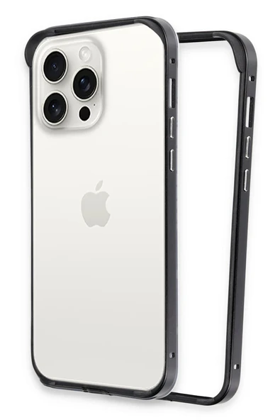 iPhone 14 Pro Land Bumper Koruma Kapak - Siyah ürün görseli 1