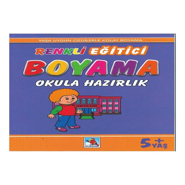 Renkli Eğitici Boyama 5+ Yaş ürün görseli