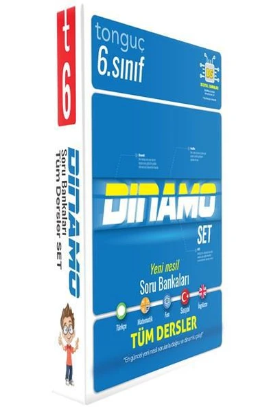 6. Sınıf Dinamo Tüm Dersler Soru Bankası Set ürün görseli