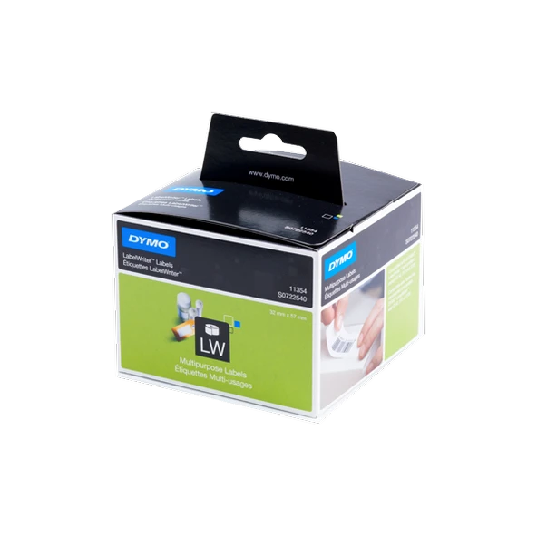 Dymo Label Writer Çok Amaçlı Etiket 1000 Lİ 57x32 MM 11354 S0722540 ürün görseli