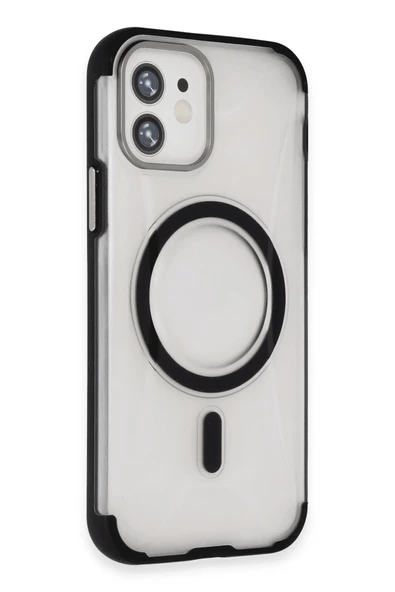 iPhone 11 Hilton Magsafe Kapak - Siyah - Resim 2