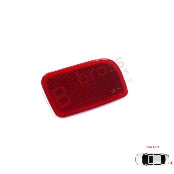 Renault Master 3 Scenic 2 Nissan NV400 Interstar Opel Movano B X62 için Sol Arka Tampon Reflektörü ürün görseli 1