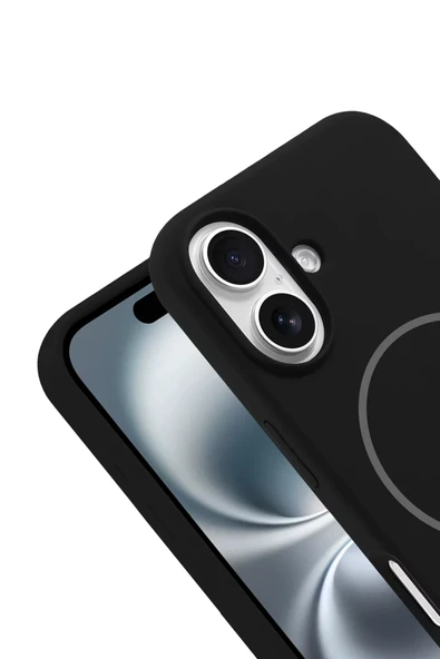 iPhone 14 Pro Max Kılıf Jully Magsafe Kapak - Siyah - Resim 2