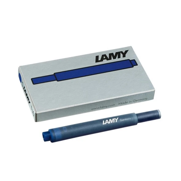 LAMY T10 Mürekkep Kartuşu 5'li Kutu MAVİ SİYAH ürün görseli