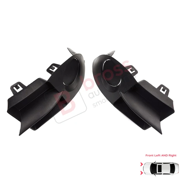 Renault Clio II Phase 4 Symbol 1 2006-2008 7702295498 için Ön Tampon Sol Sağ Sis Far Çerçeve Kapağı ürün görseli 1
