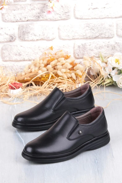 Pierre Cardin 146404 Lastikli Comfy Orijinal Ürün Rahat Yumuşak Hakiki Deri Erkek Ayakkabı - Resim 4