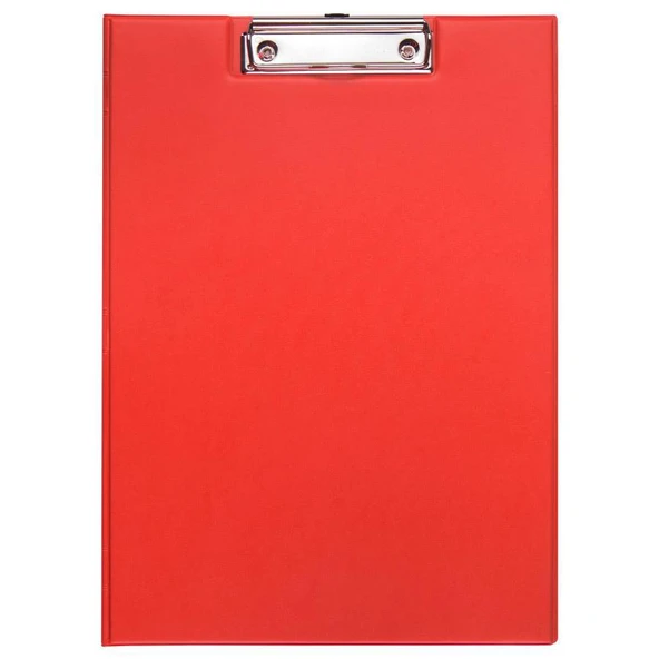 Medyen Sekreterlik Kapaklı Pvc A4 Kırmızı ürün görseli