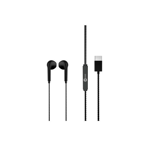 Lenovo Lecoo EH104 Kablolu Type-C Kulak İçi Kulaklık Siyah - Resim 5