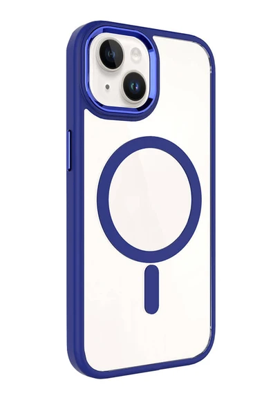 Apple iPhone 14 Terea Magsafe Kapak - Derin Mor - Resim 3