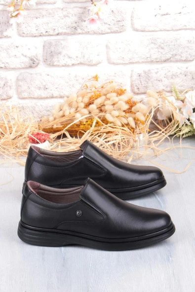 Pierre Cardin 146404 Lastikli Comfy Orijinal Ürün Rahat Yumuşak Hakiki Deri Erkek Ayakkabı - Resim 2