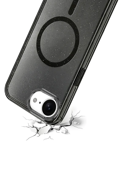 Apple iPhone 16E Star Magsafe Kapak - Mor - Resim 2