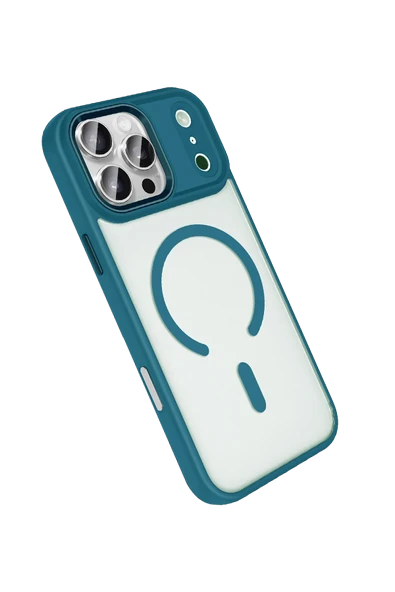 Apple iPhone 17 Pro Max Terea Magsafe Kapak - Açık Mavi - Resim 9