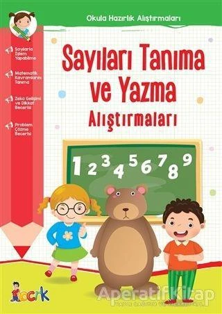 Sayıları Tanıma ve Yazma Alıştırmaları ürün görseli