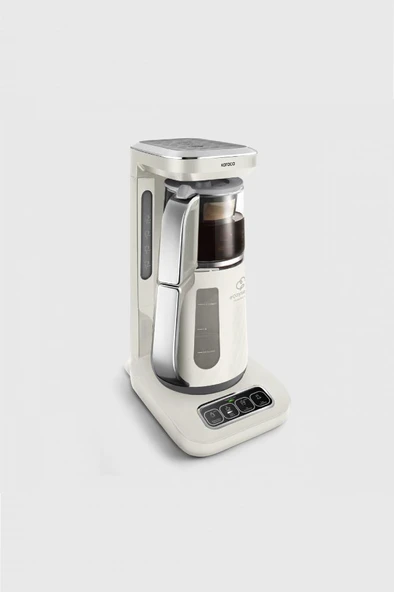 Çaysever Robotea Pro Quartz 4 in 1 Konuşan Çay Makinesi Creamy - 2