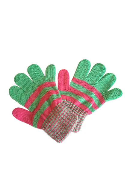 Çocuk Eldiveni Yeşil Bebe Eldiven 1-4 Yaş - Resim 2