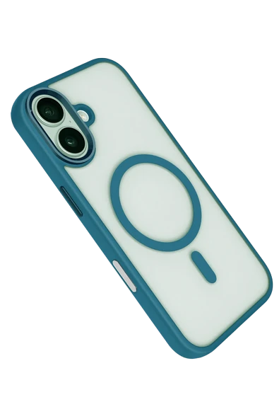 Apple iPhone 17 Terea Magsafe Kapak - Açık Mavi - Resim 9