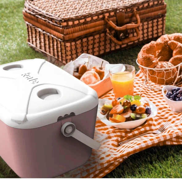 Buzluk Termos  Set-30 Lt Buzzy Buzluk Termos (1178 Cooler Box)+ 2 Adet K-250 Buz Aküsü - Resim 4