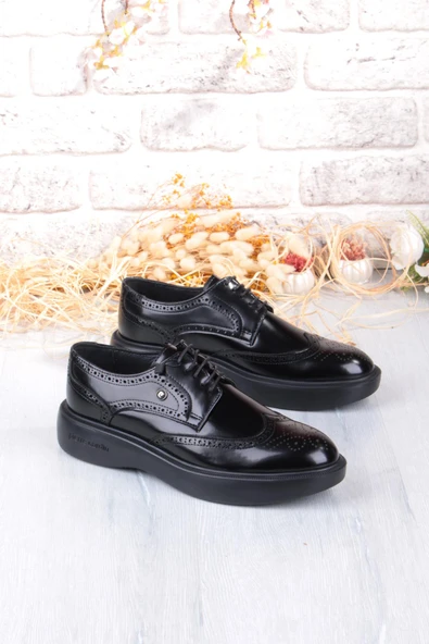 Pierre Cardin 70913 Siyah Açma Damat Ayakkabısı Takım Ayakkabısı Erkek Ayakkabı ürün görseli