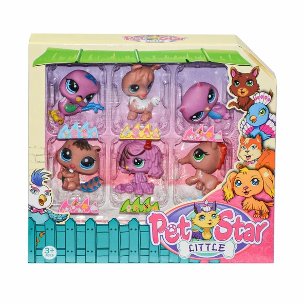 KZL-3046A4  Minik Pet Star Seti -Kızılkaya - Resim 2