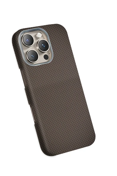 Apple iPhone 16 Pro Max Volt Magsafe Kapak - Kahverengi - Resim 2