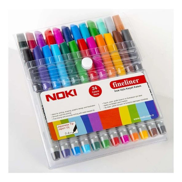 Noki 24’Lü Keçeli Kalem 6068-24 ürün görseli