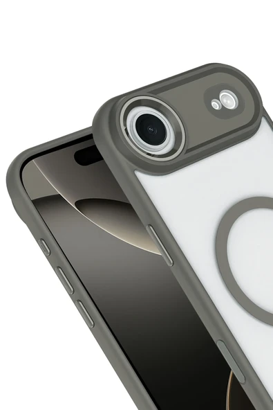 Apple iPhone 17 Air Terea Magsafe Kapak - Açık Mavi - Resim 2