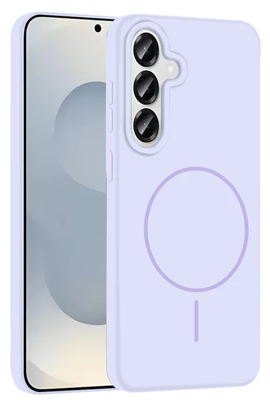 Samsung Galaxy S25 Kılıf Jully Magsafe Kapak - Lila ürün görseli 1