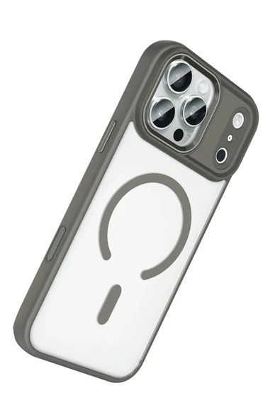 Apple iPhone 17 Pro Max Terea Magsafe Kapak - Açık Mavi - Resim 4