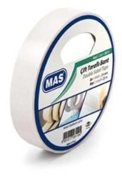 Mas 2613 Çift Taraflı Bant 25Mm * 25M ürün görseli 1