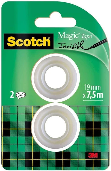SCOTCH 8-1975R2 Magic Bant 19mm*7,5 m 2'li Refil ürün görseli