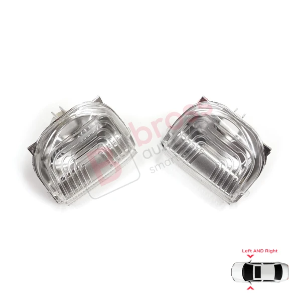 Mercedes Sprinter MK3 907 910 2018-On 9109064700 9109064600 İçin Yan Ayna Sinyali Beyaz Sağ ve Sol ürün görseli 1