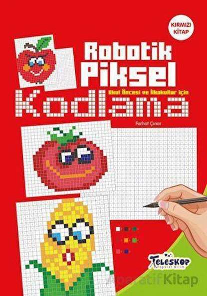 Kırmızı Kitap - Robotik Piksel Kodlama - Teleskop ürün görseli
