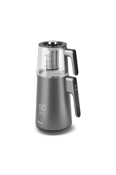 Cool Touch 1502 Çift Cidarlı Dijital Ekran Çay Makinesi Silver - 3
