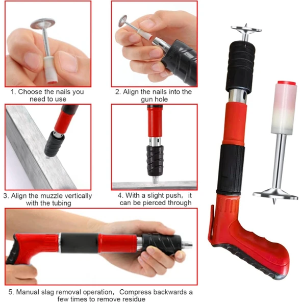 Manuel Çivi Tabancası - Resim 2