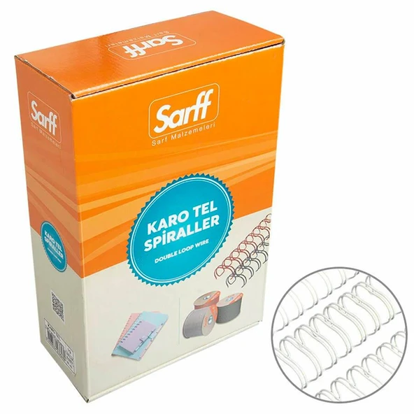 Sarff 1/2 BEYAZ JBI KAROTEL KUTU 50 Adet - 2