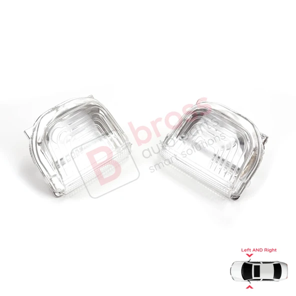 Mercedes Sprinter MK3 907 910 2018-On 9109064700 9109064600 İçin Yan Ayna Sinyali Beyaz Sağ ve Sol - Resim 3