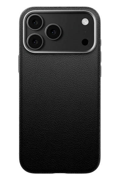 iPhone 17 Pro Wonder Deri Magsafe Kapak - Siyah ürün görseli 1