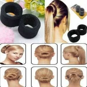 Hairagami Sihirli Topuz Yapıcı Saç Tokası 2 Adet - Resim 4