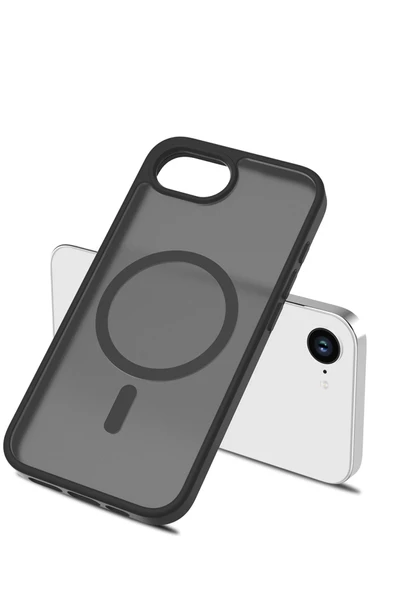 iPhone 16E Jota Magsafe Kapak - Lila - Resim 2