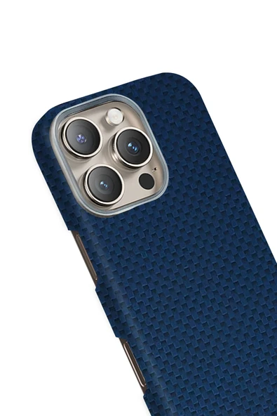 Apple iPhone 16 Pro Max Volt Magsafe Kapak - Mavi - Resim 7