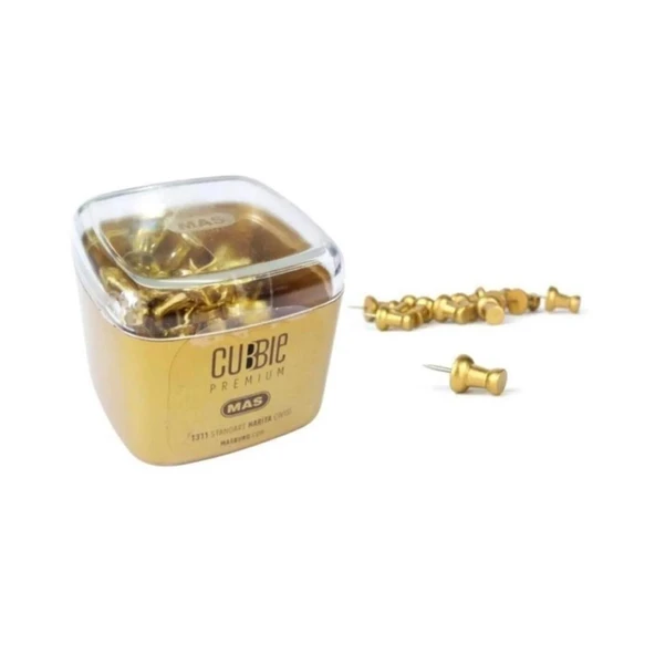 Mas Cubbıe Harita Çivisi 1311 Altın ürün görseli