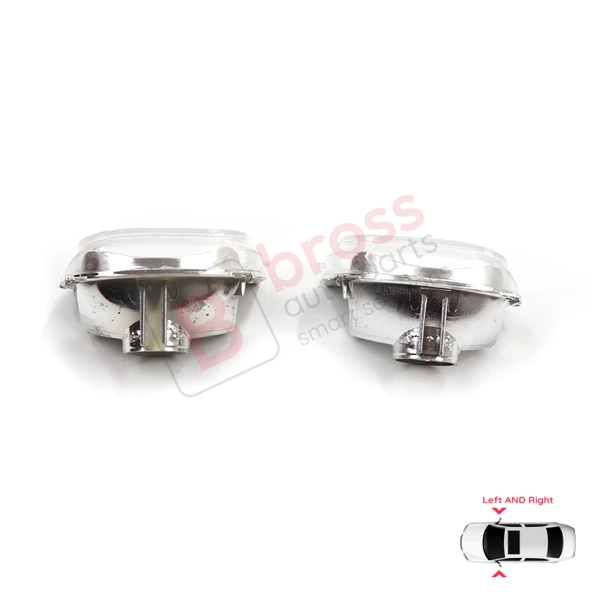 Mercedes Sprinter MK3 907 910 2018-On 9109064700 9109064600 İçin Yan Ayna Sinyali Beyaz Sağ ve Sol - Resim 5