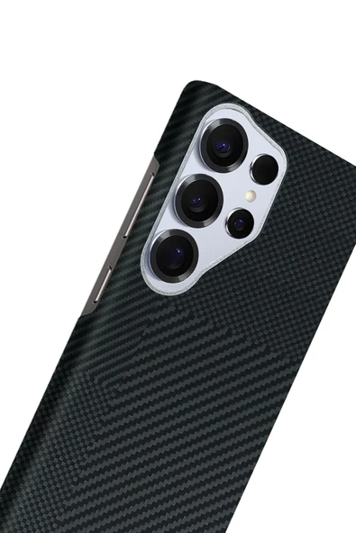 Samsung Galaxy S24 Ultra Volt Magsafe Kapak - Siyah - Resim 4