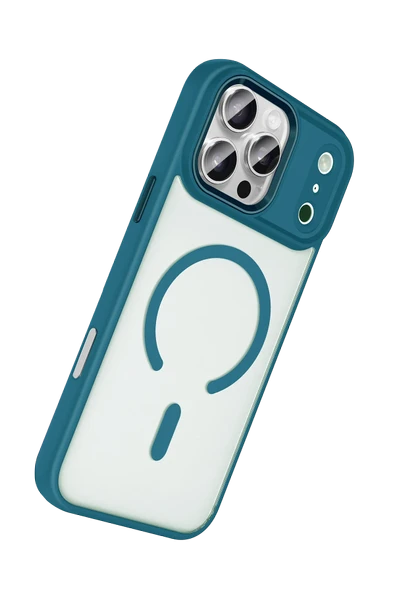 Apple iPhone 17 Pro Max Terea Magsafe Kapak - Açık Mavi - Resim 8