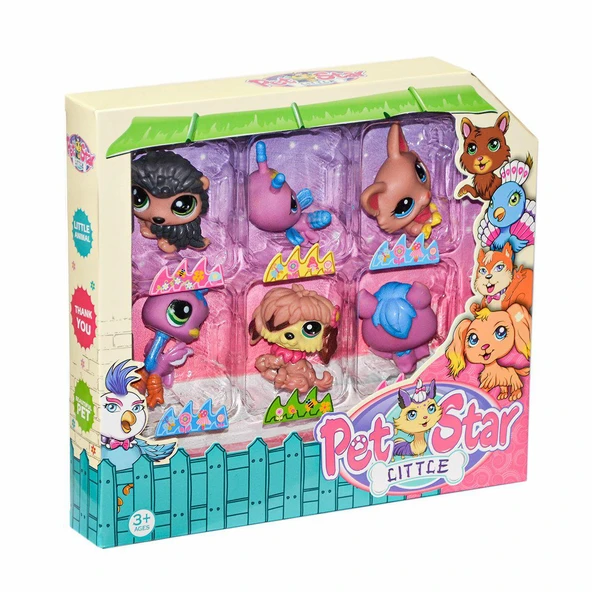 KZL-3046A4  Minik Pet Star Seti -Kızılkaya ürün görseli
