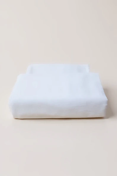 Lumira Tek Kişilik Pamuk Saten Düz Çarşaf | 220x300 cm |  Mix & Match | Otel Serisi - Resim 3