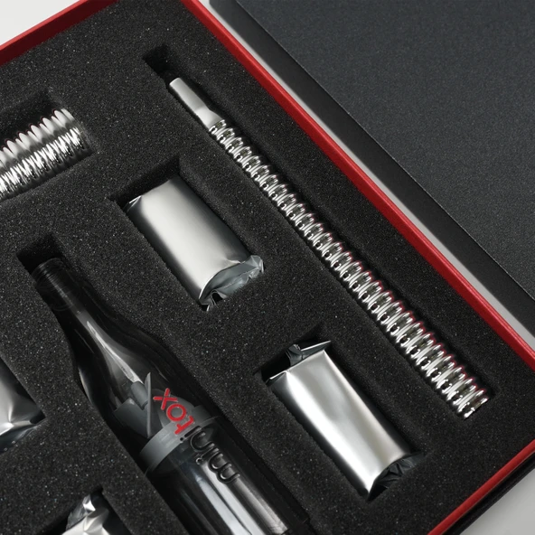 Minitox Fanlı Ve Filtreli Alüminyum Marpuç Seti Premium Box - 9